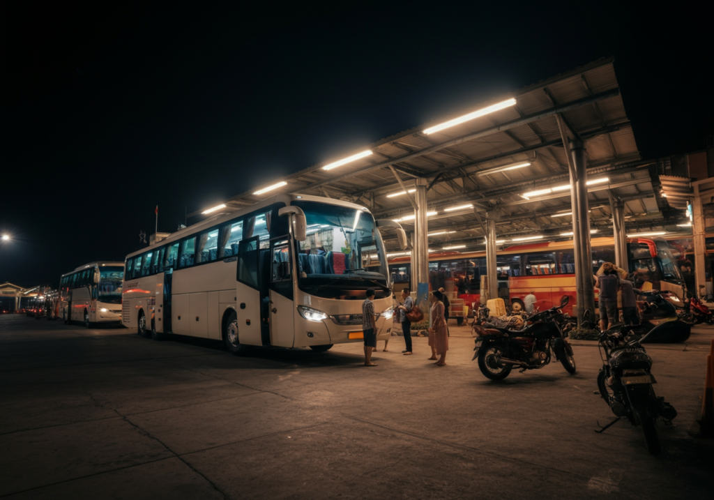 Bến xe đêm Cần Thơ – đầu tư xe giường nằm tuyến liên tỉnh miền Tây biên lợi nhuận cao