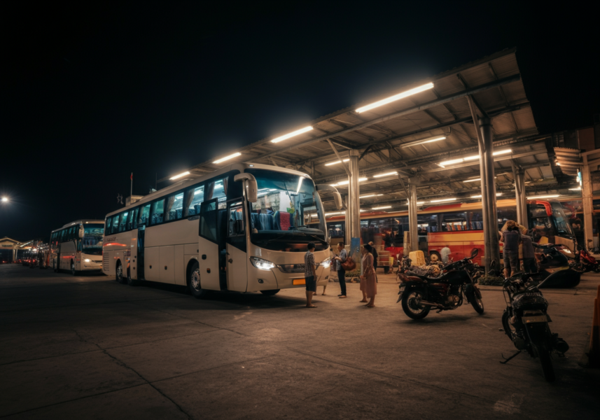 Bến xe đêm Cần Thơ – đầu tư xe giường nằm tuyến liên tỉnh miền Tây biên lợi nhuận cao