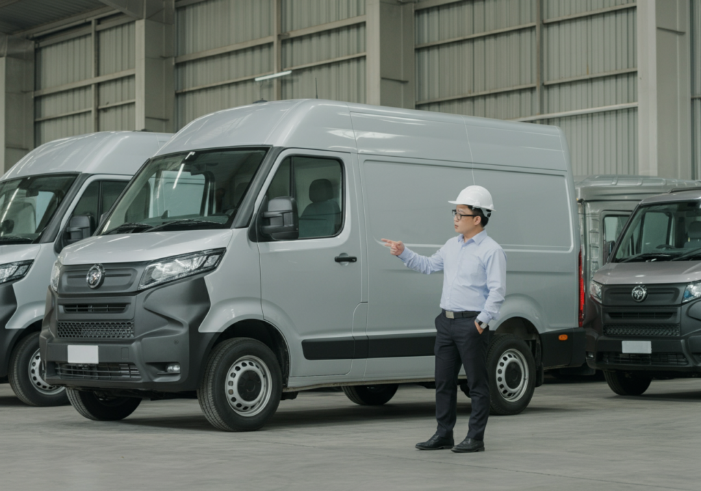Doanh nghiệp logistics Cần Thơ chuyển đổi đội xe van điện GK48-EV tối ưu chi phí vận hành 2026