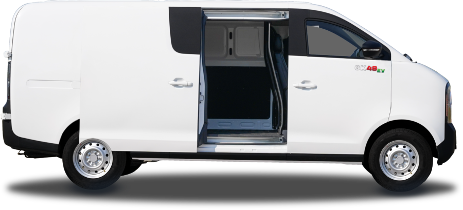 Van điện GK 48EV – cửa trượt bên hông tiện lợi