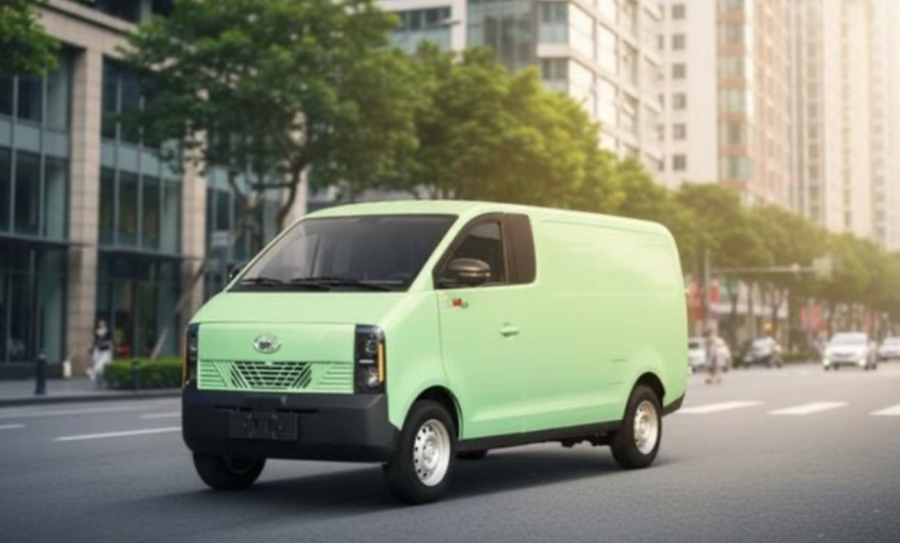 Van điện GK48-EV Kim Long thay đổi mô hình giao hàng nội đô Cần Thơ tiết kiệm chi phí logistics 2026