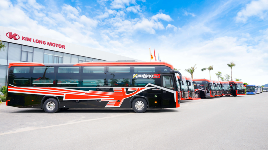 Xe giường nằm hiện đại Kim Long 99-G34 nội thất cao cấp nâng tầm thương hiệu nhà xe Cần Thơ