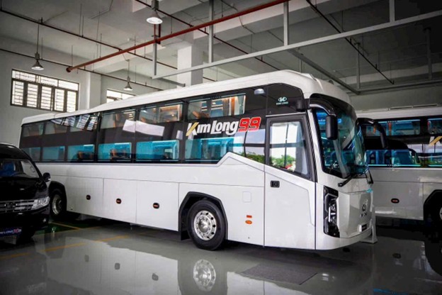 Nội thất giường nằm Kim Long 99 thiết kế cao cấp hiện đại tăng giá trị thương hiệu nhà xe vận tải