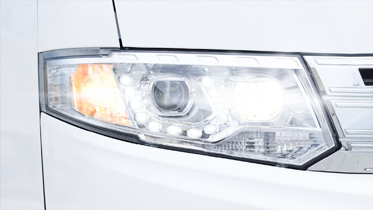 Cụm đèn pha LED Daylight Kim Long X9 – phạm vi chiếu sáng rộng