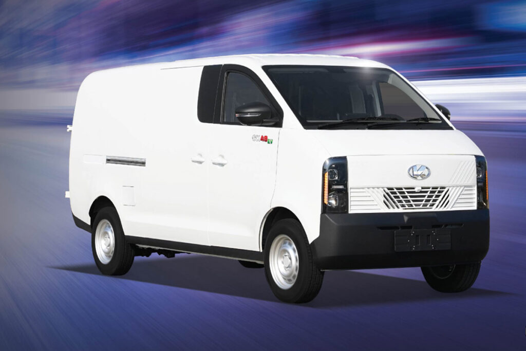 Van điện Kim Long GK 48EV – xe van thuần điện tải trọng 945 kg